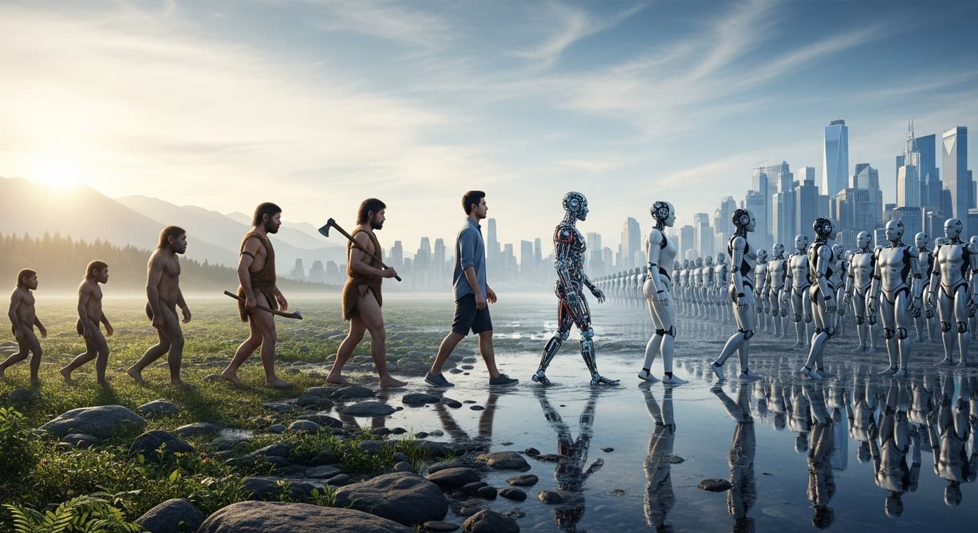 Robots communicating with each other